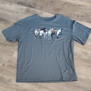 Gray Horse Shirt, Size S